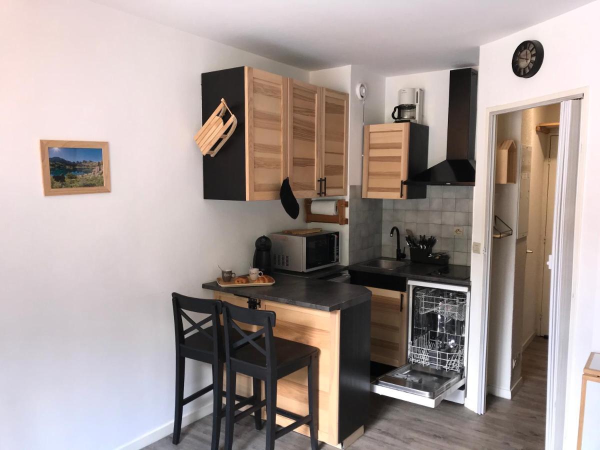 Studio chaleureux à la Foux D’Allos Extérieur photo