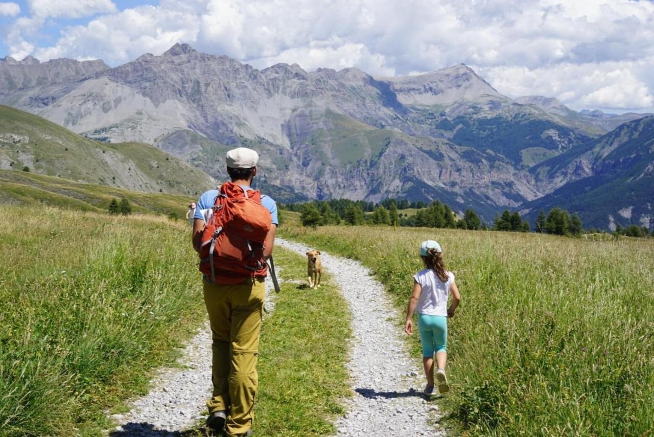 Studio chaleureux à la Foux D’Allos Extérieur photo