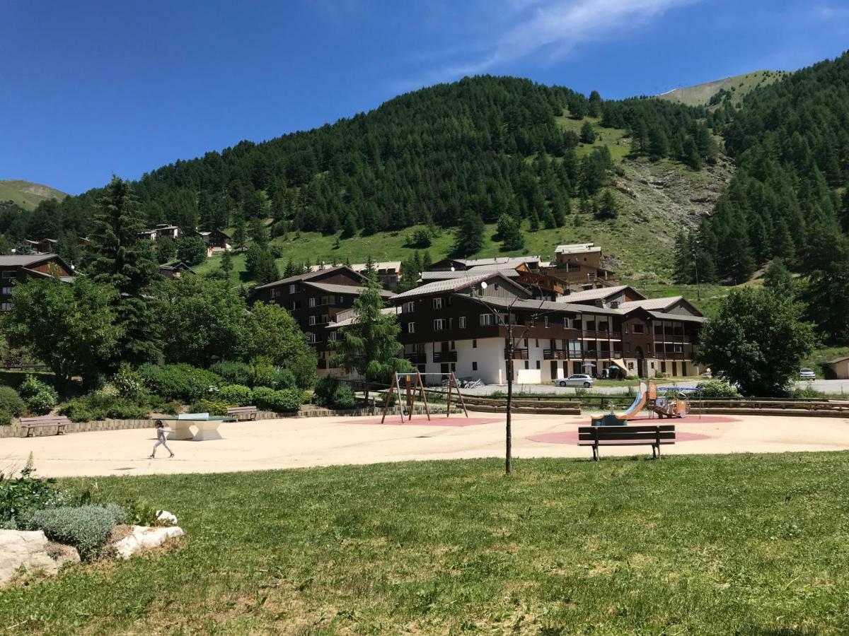 Studio chaleureux à la Foux D’Allos Extérieur photo