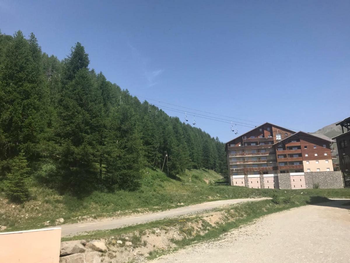 Studio chaleureux à la Foux D’Allos Extérieur photo